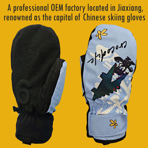 <span class=keywords><strong>Mitaines</strong></span> de ski et snowboard thermiques d'usine, gants de sport imperméables antidérapants pour temps froid, résistants aux coupures et à l'eau, compatibles écran tactile - Product Image 6