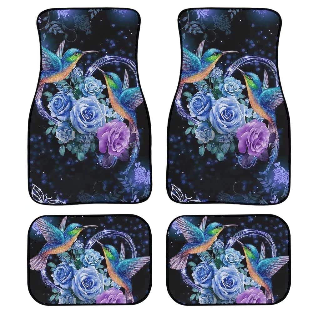 Flores de colibrí azul