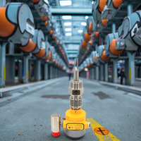 Diapason en acier inoxydable de type alarme pour mesurer l'huile diesel dans les réservoirs de stockage et les canalisations