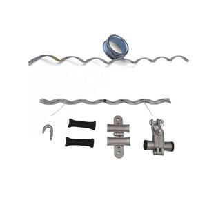 ADSS ABC ligne câble préformé <span class=keywords><strong>Double</strong></span> spirale armure Tension tiges hélicoïdales pince de Suspension - Product Image 2