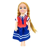 Vente Flash en Gros : Ensemble d'Accessoires de Jouets DIY pour Poupées GUDA 14cm à l'Échelle 1:12 - Tenue de Princesse (Poupées Non Incluses)