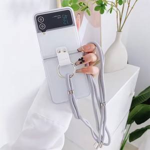 Para <span class=keywords><strong>Samsung</strong></span> <span class=keywords><strong>Z</strong></span> <span class=keywords><strong>Flip</strong></span> 4 <span class=keywords><strong>3</strong></span> cuello correa de hombro funda de teléfono anillo de moda funda de teléfono para <span class=keywords><strong>Samsung</strong></span> <span class=keywords><strong>Z</strong></span> <span class=keywords><strong>Flip</strong></span> 5 6 7 funda trasera cruzada - Product Image 6