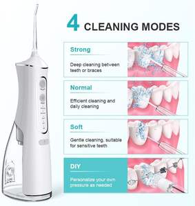Custom Logo Cordless Dental Care Device Portable Teeth Flossers Rechargeable IPX7 Oral Irrigator for Home Use - Product Image 2