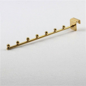 Accessori per Espositori a Parete in Metallo per Supermercati, Pannelli a Griglia, Ganci Dorati per Esposizione - Product Image 6