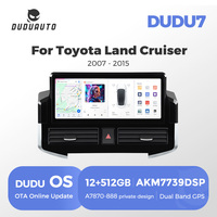 DUDUAUTO DUDU7 A7870 AKM7739 DSP QLED 2K Sistema de Navegación para Automóvil para Toyota Land Cruiser 2007-2015 J200 LC200