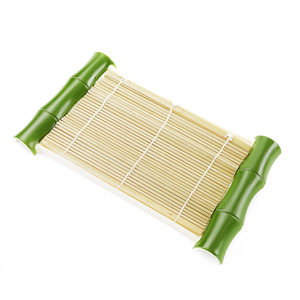 Bandeja de bambú para fideos fríos con diseño de plato de sushi para servir comida japonesa - Product Image 5
