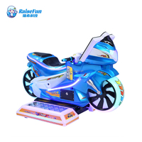 Machine d'arcade de course de moto à monnayeur avec écran HD et éclairage, pour centre de jeux - Vente flash