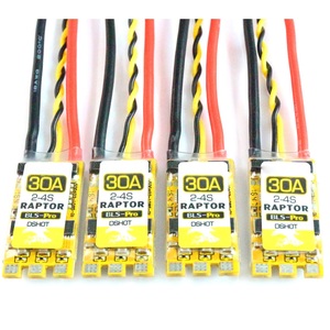 Contrôleur de vitesse électronique sans balais 30A 2-4S RAPTOR BLS-Pro DSHOT pour drone FPV quadricoptère - Product Image 1