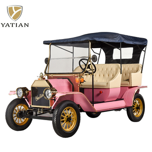Auto Clásico Convertible Retro Vintage para Viajes de Placer y Turismo, con 3 Años de Garantía, 5 Asientos y Batería de 48V - Product Image 1
