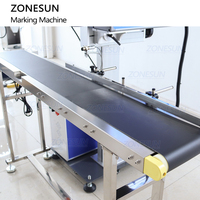 ZONESUN ZS-LMC1 automatique bouteilles en PET QR Code Date Laser Machine de codage imprimante CO2 Laser Machine de marquage pour ligne de remplissage