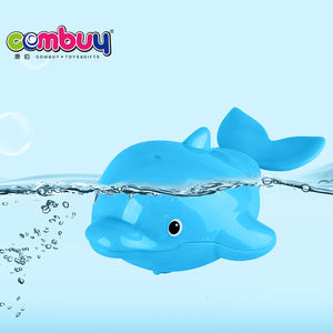 Jouets de bain en plastique pour bébés, modèle animal de natation mignon, dauphin électrique - Product Image 4