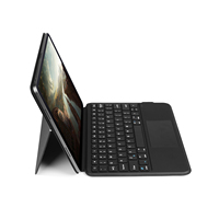 Clavier sans fil à touches mécaniques avec pavé tactile, ultra fin, taille standard, rétroéclairage RVB 7 couleurs pour iPad Pro 11 pouces