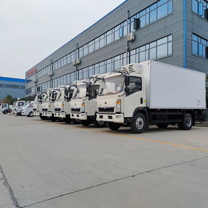 Camion frigorifique HOWO 4x2 12 tonnes d'<span class=keywords><strong>occasion</strong></span> remis à neuf, camion léger de haute qualité, prix d'usine pas cher - Product Image 5