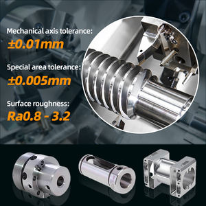 Servicios de brochado CNC multieje para sobremoldeo de impresoras 3D Proceso de fresado de materiales de cobre de bronce de nailon TPE en metal - Product Image 4