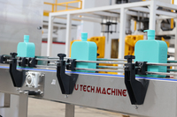 Machine de remplissage, d'emballage et d'étiquetage automatique de détergent liquide, de shampoing et de gel douche, vente chaude en usine, meilleur prix