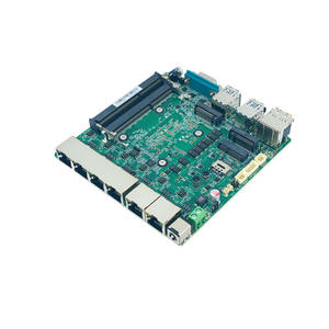 Mainboard für Computer-Server Einzelhandel 6 LAN-Anschlüsse Intel Kaby Lake I5 6300U 7200U <span class=keywords><strong>DDR3</strong></span> WLAN BT 4G Industrielles Nano-Mini-Motherboard - Product Image 1