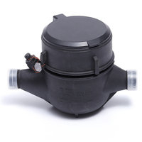 Boîte de compteur d'eau en plastique ISO4604 de haute précision Compteur d'eau à cadran sec de classe B avec couvercle de protection IP68