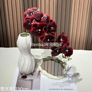 Orquídea Phalaenopsis 3D de 90 cm para Decoración de Bodas, Flor Artificial Secret Garden - Product Image 3