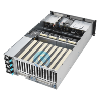 Serveur en rack ESC8000A-E11 prenant en charge 8 cartes graphiques avec des cartes graphiques RTX3090 4090 A100