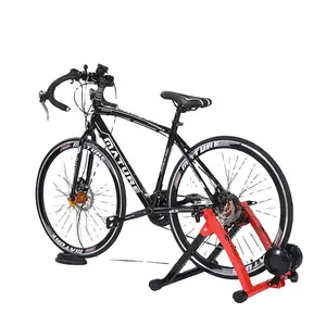家用自行车运动骑行模拟器机械磁性室内自行车训练器滚轮室内自行车训练器便携式