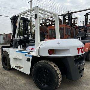 รถยกมือสองคุณภาพสูง TCM รุ่น FD70/FD80/FD100 ผลิตในญี่ปุ่น เครื่องยนต์ดีเซลมือสอง กำลังยก 1.5-7 ตัน แบบสอง/สามระดับ - Product Image 2