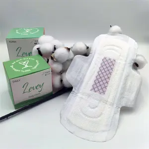 Productos de tendencia 2024 Higiene femenina eco amigable nombres al por mayor de almohadillas sanitarias para mujeres servilleta sanitaria de anión de 240mm