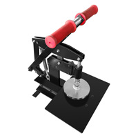 Machine de découpe magnétique manuelle 50x50mm pour la découpe de papier photo, de cartes et la fabrication de badges