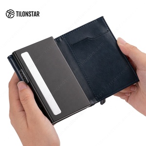 TILONSTAR TVC302 Cartera minimalista emergente para hombre Monedero con tarjetero Cartera para viajes o vida diaria - Product Image 5