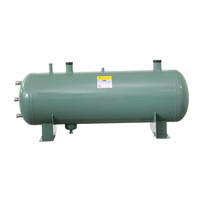 Pièces d'unité de réfrigération de haute qualité série E50MW grand récepteur de réservoir de stockage d'huile récepteur de liquide horizontal pour chambre froide