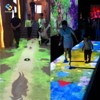Projecteur holographique et système de projection interactive sur sol professionnel |   Projecteur interactif 3D intérieur et extérieur