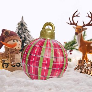 Wholesale Eco-Friendly Durable PVC Inflatable Christmas Graduation Mother's Day <b>Outdoor</b> <b>Decorated</b> Giant Ball <b>Xmas</b> Tree - Product Image 4