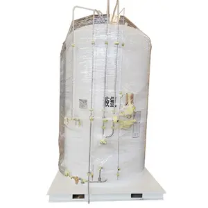 CNCD High Grade 2000L Stainless Steel Cryogenic Liquid Oxygen Storage Micro Bulk Tank