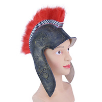 Masque de casque de chevalier en latex pour Halloween et Pâques, idéal pour les fêtes, les déguisements et les accessoires de performance