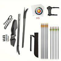 Arc à poulies Piaoyu 40lbs avec accessoires pour adulte/professionnel/débutant/femme, ensemble de tir à l'arc en plein air pour la compétition et l'entraînement