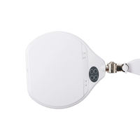 Free Design Clamp Type Shadow Free Ring LED Magnifier Lamp Polygon Large View Glass Magnifying Clamp Light