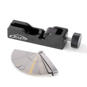 10mm 12mm 14mm 16mm Zündkerzen-Spalt werkzeug Zündkerzen-Messwerkzeug-Kit mit 32-Blatt-Fühlungsanzeige 0,04-0,88mm - Product Image 1
