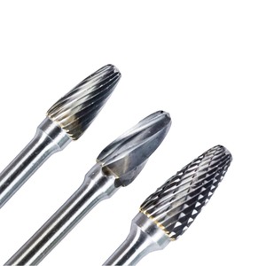 Fresas Rotatorias de Carburo de Tungsteno Tipo F de Corte Doble/Individual, Forma de Arco, Cabeza Redonda, para Pulir, Desbarbar y Cortar - Product Image 6