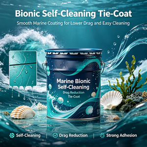 สีเคลือบกันลื่น Hsea Tie 236 Marine Self‑Cleaning Drag‑Reduction TieCoat สำหรับเคลือบใต้น้ำของตัวเรือ - Product Image 1