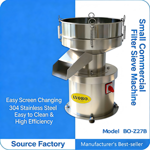 Separatore Vibrante Elettrico da 400mm, Nuovo, per Farina e Caffè, Setaccio Vibrante di Piccole Dimensioni - Product Image 2