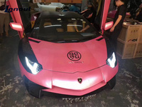 Aile avant LP700 pour Lamborghini LP700, aile avant à persiennes en fibre de carbone pour Lamboghini Aventador, kit carrosserie en fibre de carbone