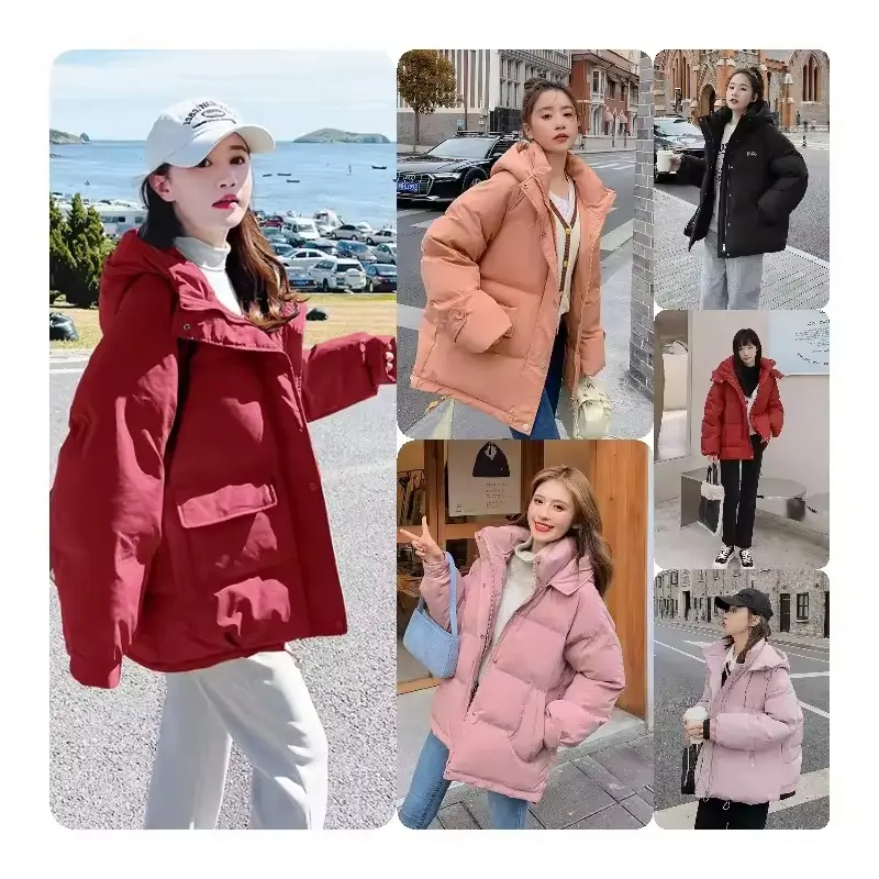 2024 Manteau Femme Hiver mantel panjang musim dingin mantel bawah musim dingin Puff tebal jaket Puffer di atas lutut wanita Puffer Jacke inventori