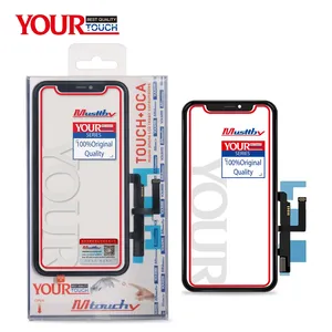 Musttby YOUR Series - Cristal Digitalizador Táctil + Pegamento OCA para Reemplazo de Pantalla Táctil X/XS/XR/11/12/13/14/15/PROMAX - Product Image 1
