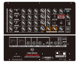 Coolmusic 300-watt di động ngoài trời khuếch đại Loa pin Powered bp60d cộng với 2025 Sản phẩm mới - Product Image 6