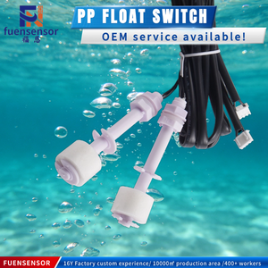 Interrupteur à flotteur en plastique PP, capteur de niveau d'eau pour aquarium - Product Image 1