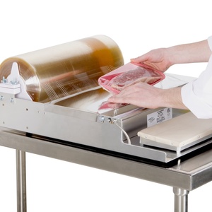 18'' Clear PVC Food And Meat Wrap 450mm X 1500m Each <strong>Roll</strong> Catering Cling Film 12um - Product Image 3