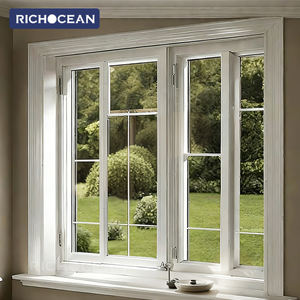 RICHOCEAN-<span class=keywords><strong>Ventanas</strong></span> corredizas de aluminio con triple acristalamiento, marco estrecho de estilo europeo, color blanco, <span class=keywords><strong>para</strong></span> dormitorio - Product Image 1