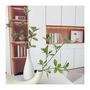 QYYM-91 Meiyan 3 forchette pittura a olio che appende orchidea decorazione del giardino di casa <span class=keywords><strong>verde</strong></span> ambientale simulazione <span class=keywords><strong>verde</strong></span> vegetazione artificiale - Product Image 4
