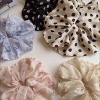 Elle partage couleur unie Simple Satin cheveux cravates en gros femmes cheveux cravate corde avec tête fleur élastique cheveux accessoires