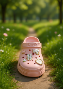 Sabots et sandales pour enfants avec épingles animées, taille 22, pour filles, été, en EVA, à enfiler, motif dessin animé - Product Image 2