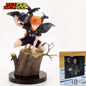 HESPER 2024 Vente en gros d'usine <span class=keywords><strong>Haikyuu</strong></span> 20cm Hinata Shoyo Figurine de dessin animé en PVC Modèle de poupée de collection - Product Image 1